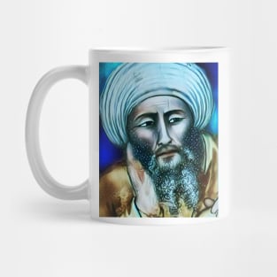 Averroes Portrait | Averroes Artwork 6 Mug